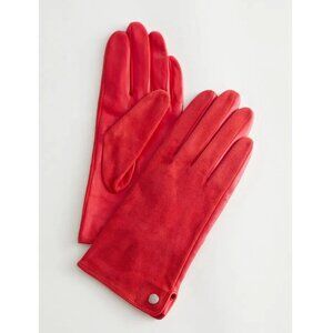 & OTHER STORIES | Suede Leather Gloves Red